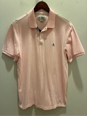 Original Penguin Men's Classic Pink Polo Shirt Size Large